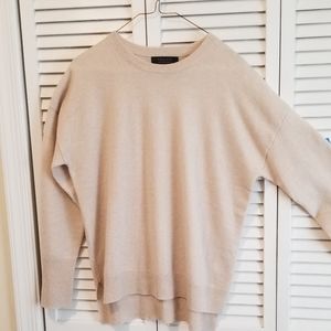 Tahari Cashmere Crew Neck Sweater, M